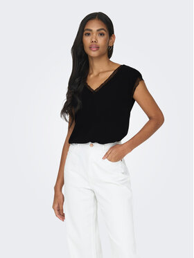 ONLY ONLY Majica 15252241 Crna Regular Fit