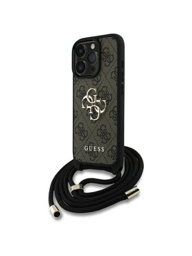 Guess Guess Etui na telefon Apple iPhone 16 Pro Max Brązowy