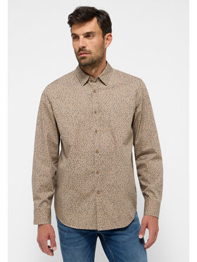 Mustang Mustang Camicia ELMORE Beige Regular Fit