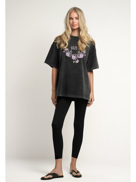 BIZUU BIZUU T-Shirt PAPLYS Szary Standard Fit