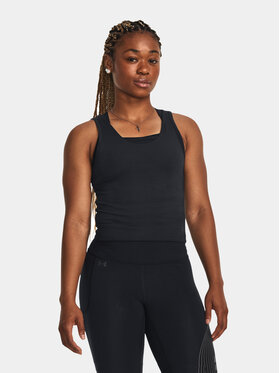 Under Armour Under Armour Top Motion Tank 1379046-001 Czarny Fitted Fit