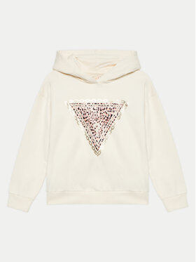 Guess Guess Majica dugih rukava J4BQ08 KAX74 Écru Regular Fit