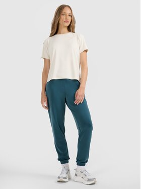 4F 4F T-shirt 4FRAW25TTSHF3282-12S Bianco Regular Fit