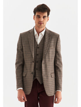 Pako Lorente Pako Lorente Marynarka P22WP-3X-025 Brązowy Slim Fit