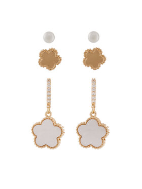 Aldo Aldo Set di 3 paia di orecchini Jende 13995031 Oro