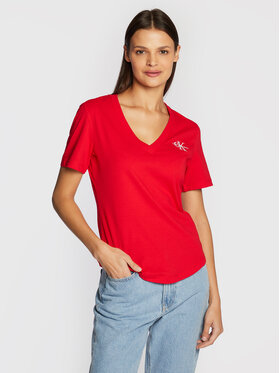 Calvin Klein Jeans Calvin Klein Jeans T-Shirt J20J219138 Červená Regular Fit