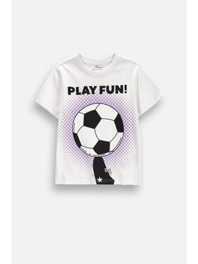 Coccodrillo Coccodrillo T-Shirt ZC6143204SBK-001 Bílá Regular Fit