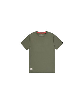 Alpha Industries Alpha Industries T-Shirt Dragon Embroidery T-Shirt Zielony Regular Fit