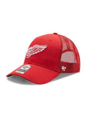 47 Brand 47 Brand Șapcă Nhl Detroit Wings H-BRANS05CTP-RDD Roșu