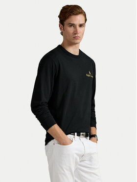 Polo Ralph Lauren Polo Ralph Lauren Majica dugih rukava 710981783001 Crna Regular Fit