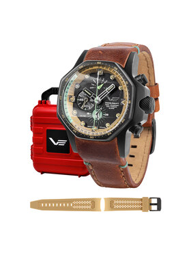 Vostok Europe Vostok Europe Zegarek YM86-640C697 Brązowy
