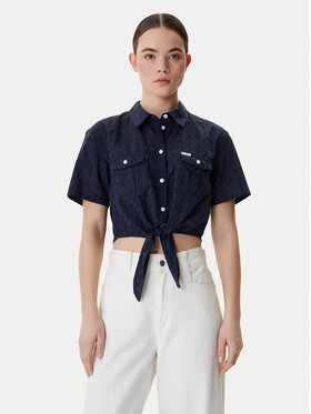 Guess Jeans Guess Jeans Särk W6GHA3 WO331 Tumesinine Regular Fit