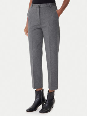 ViCOLO ViCOLO Bavlnené nohavice TF0229 Sivá Regular Fit