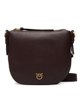 PINKO PINKO Дамска чанта Hobo Zip Around Mini Ai 25-26 PLTT 105332 A0QO Бордо