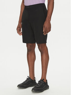 BOSS BOSS Szövet rövidnadrág S_Commuter_10.5 inch 50540337 Fekete Slim Fit