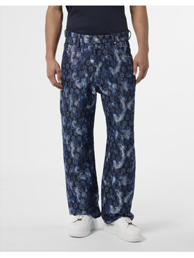 PHILIPP PLEIN PHILIPP PLEIN Jeansy 28998 Tmavomodrá Loose Fit