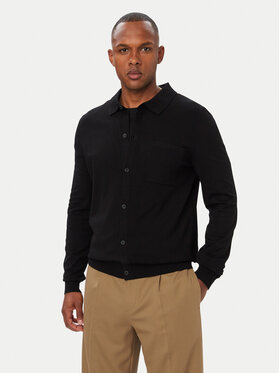 HUGO HUGO Cardigan San Jordan 50553663 Nero Regular Fit