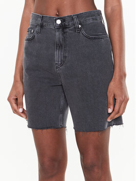 Calvin Klein Jeans Calvin Klein Jeans Pantaloni scurți de blugi J20J220647 Negru Mom Fit