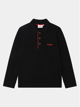 Hugo Hugo Polokošeľa G25143 S Čierna Regular Fit