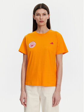 adidas adidas T-Shirt FARM Graphic JD6293 Orange Regular Fit