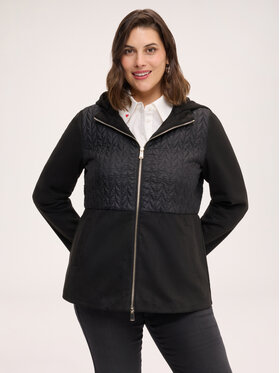 Fiorella Rubino Fiorella Rubino Giubbotto piumino F091T001530N033 Nero Flared Fit