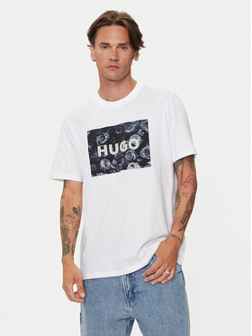 HUGO Hugo Тишърт 50523999 Бял Regular Fit