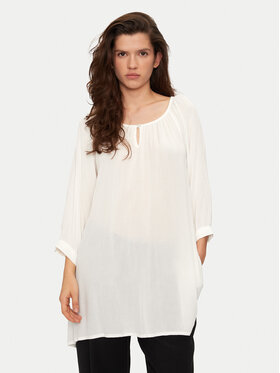 Kaffe Kaffe Туника Amber 501030 Бял Regular Fit