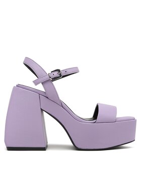 PINKO Pinko Sandały Fantine Wedge PE 23 BLKS1 100655 A0N9 Fioletowy