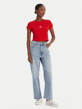 Calvin Klein Jeans Calvin Klein Jeans Τζιν Eu Barrel LV047E628G Μπλε Regular Fit