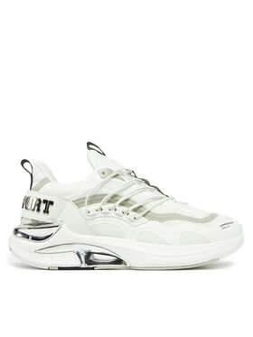 Plein Sport Plein Sport Sneakersy SAES USC0736 STE003 Biela