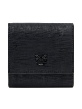 PINKO PINKO Väike naiste rahakott Flap Wallet PE 25 PCPL 104355 A29P Must