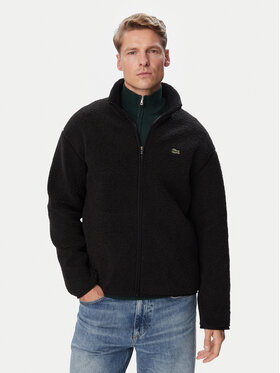 Lacoste Lacoste Fliso džemperis BH8672 Juoda Regular Fit