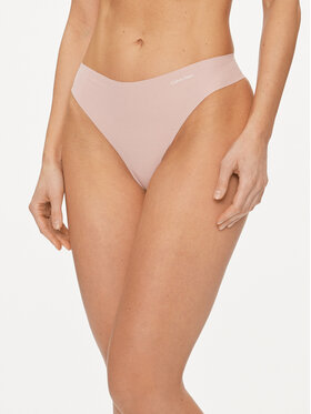 Calvin Klein Underwear Calvin Klein Underwear Stringi 000QD5103E Różowy