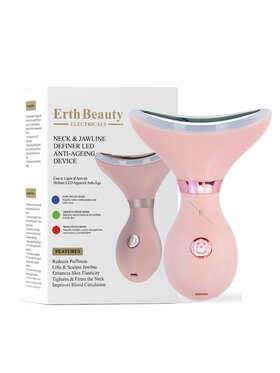 Erthskin London Erthskin London System przeciwstarzeniowy LED Neck & Jawline Definer Zestaw do pielęgnacji