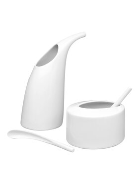 Ćmielów Design Studio Ćmielów Design Studio Cukiernica Creamer & sugar Biały