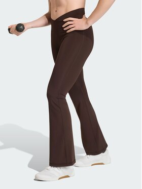 adidas adidas Legginsy 162906 Brązowy Fitted Fit