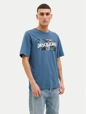 Jack&Jones Jack&Jones Póló Hawaii 12269324 Kék Standard Fit