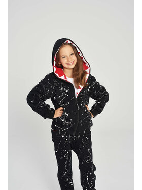 Zombie Dash Zombie Dash Bluza Nice 2 Eat U Splash Czarny Regular Fit