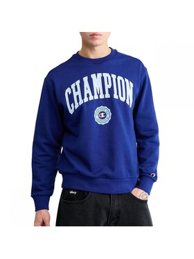 Champion Champion Bluza ROCHESTER CREWNECK SWEATSHIRT Niebieski Regular Fit