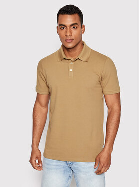 s.Oliver s.Oliver Polo 2113219 Beige Tailored Fit