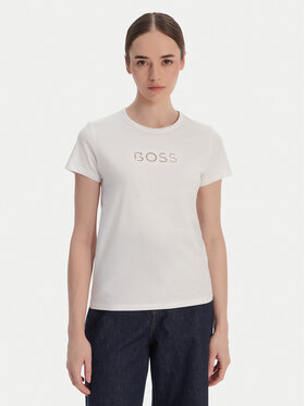 BOSS BOSS Tričko Eventsa11 50562055 Biela Slim Fit