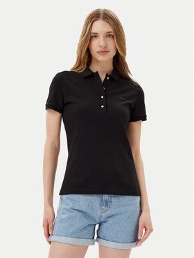 Lacoste Lacoste Polo särk PF5462 Must Slim Fit