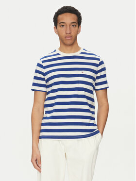 Tommy Hilfiger Tommy Hilfiger T-Shirt Essential MW0MW37283 Niebieski Regular Fit