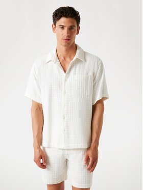 Guess Guess Koszula 175593 Biały Classic Fit
