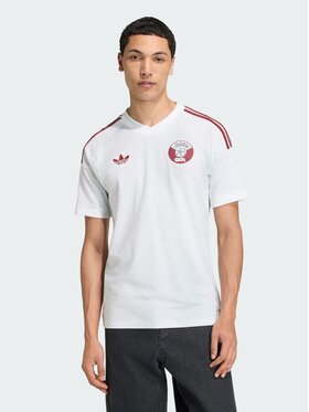 adidas adidas Koszulka techniczna 165845 Biały Slim Fit