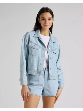 Lee Lee Kurtka damska RELAXED RIDER JKT Niebieski Regular Fit