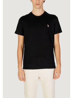 U.S. Polo Assn. U.S. Polo Assn. T-Shirt US40 154003 Czarny Shirt Fit