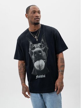 MyStars MyStars T-Shirt 129859 Czarny Oversize