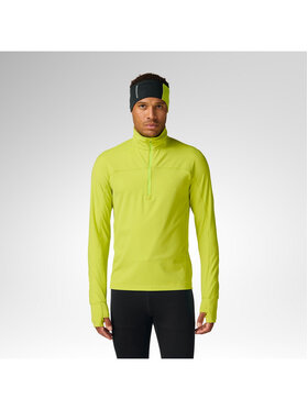 Rossignol Rossignol Bluza techniczna M Half Zip First Layer Zielony Slim Fit