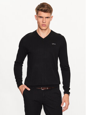 Guess Guess Sweter Vance M3YR01 Z3052 Czarny Regular Fit